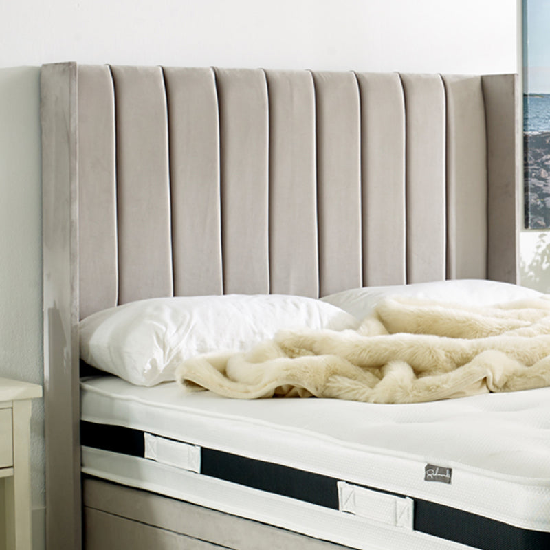 The Marsdon - Stand Alone Winged Headboard